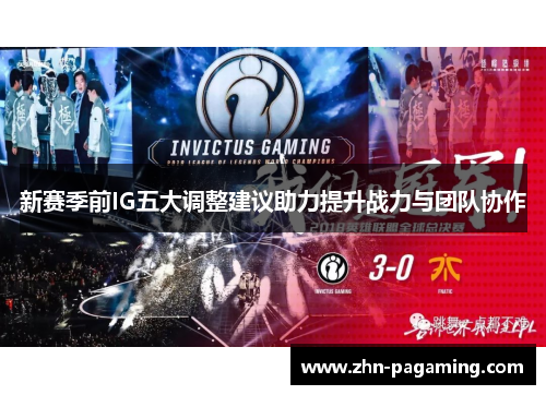 新赛季前IG五大调整建议助力提升战力与团队协作
